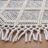 Safavieh Vermont Vrm255Z Black/Ivory Rug.