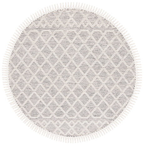 Safavieh Vermont Vrm255Z Black/Ivory Rug.