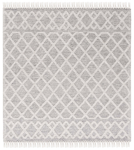 Safavieh Vermont Vrm255Z Black/Ivory Rug.