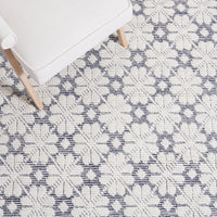 Safavieh Vermont Vrm303N Ivory/Navy Area Rug