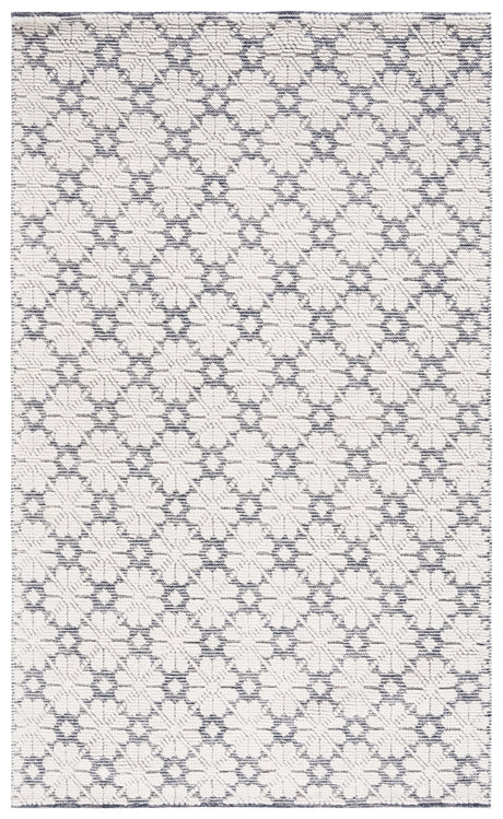 Safavieh Vermont Vrm303N Ivory/Navy Rug.