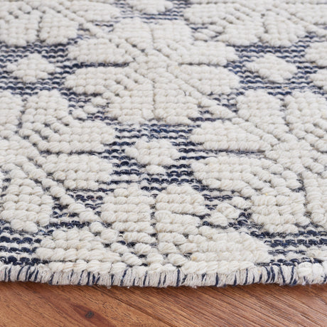 Safavieh Vermont Vrm303N Ivory/Navy Rug.