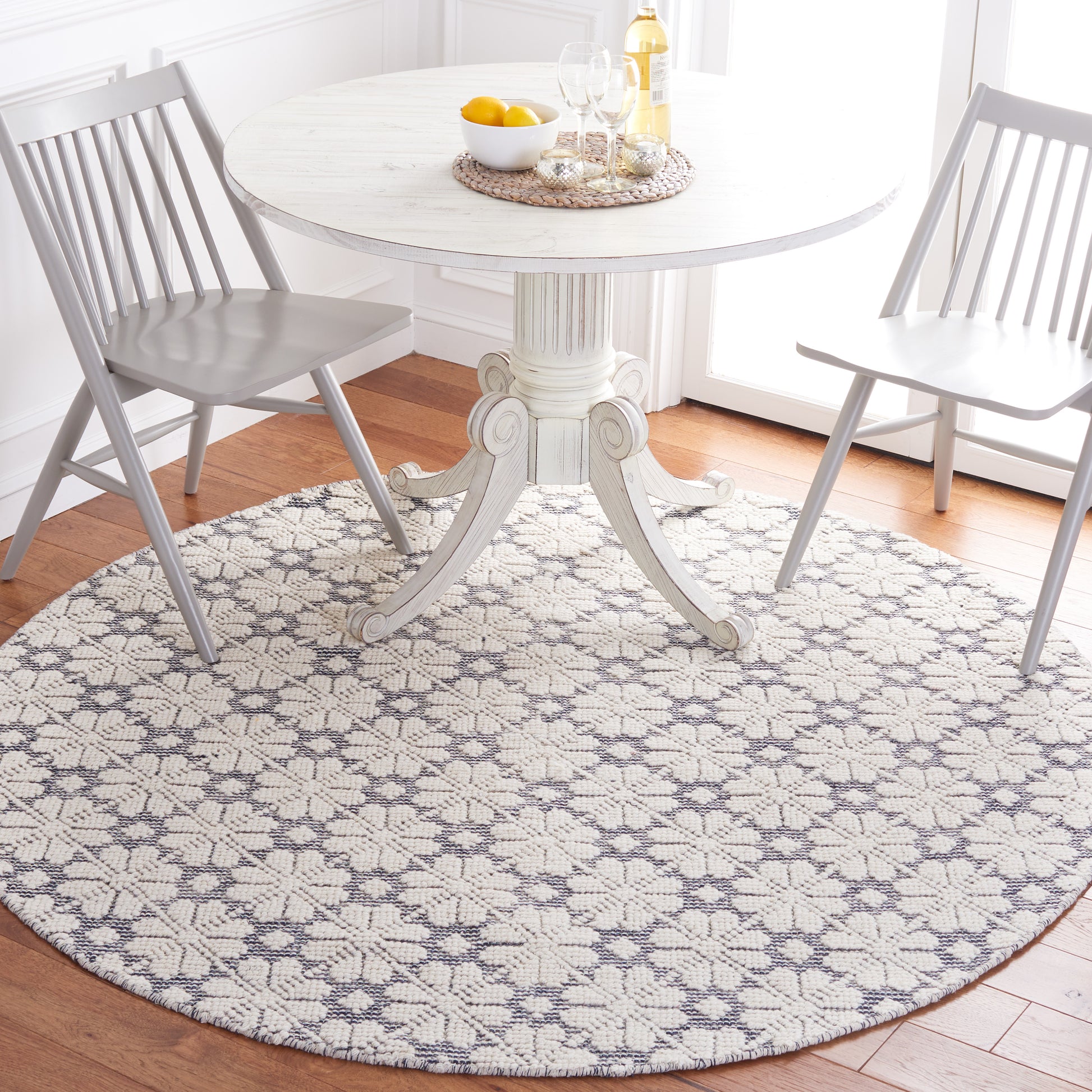 Safavieh Vermont Vrm303N Ivory/Navy Area Rug