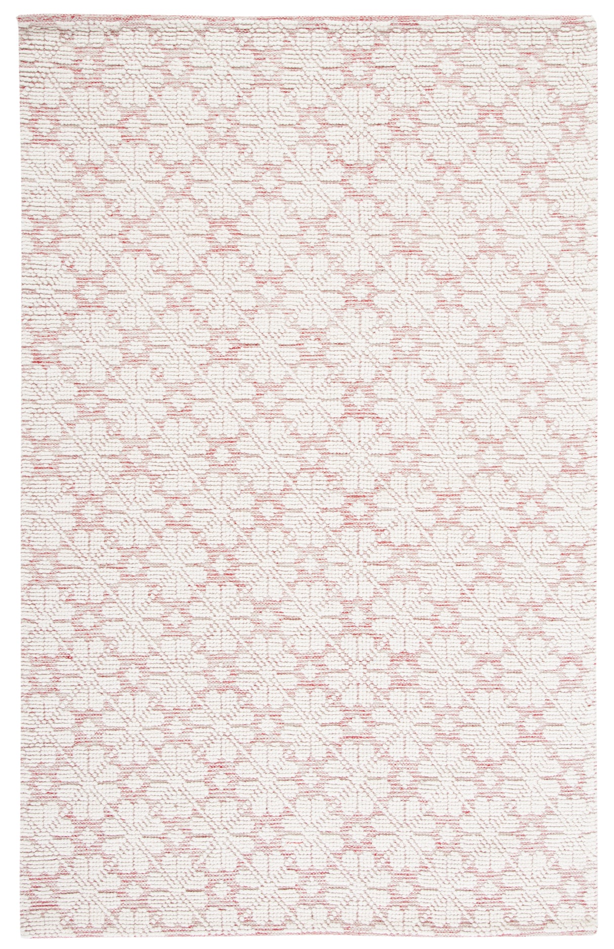 Safavieh Vermont Vrm303Q Ivory/Red Rug.