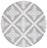 Safavieh Vermont Vrm306M Ivory/Blue Rug.