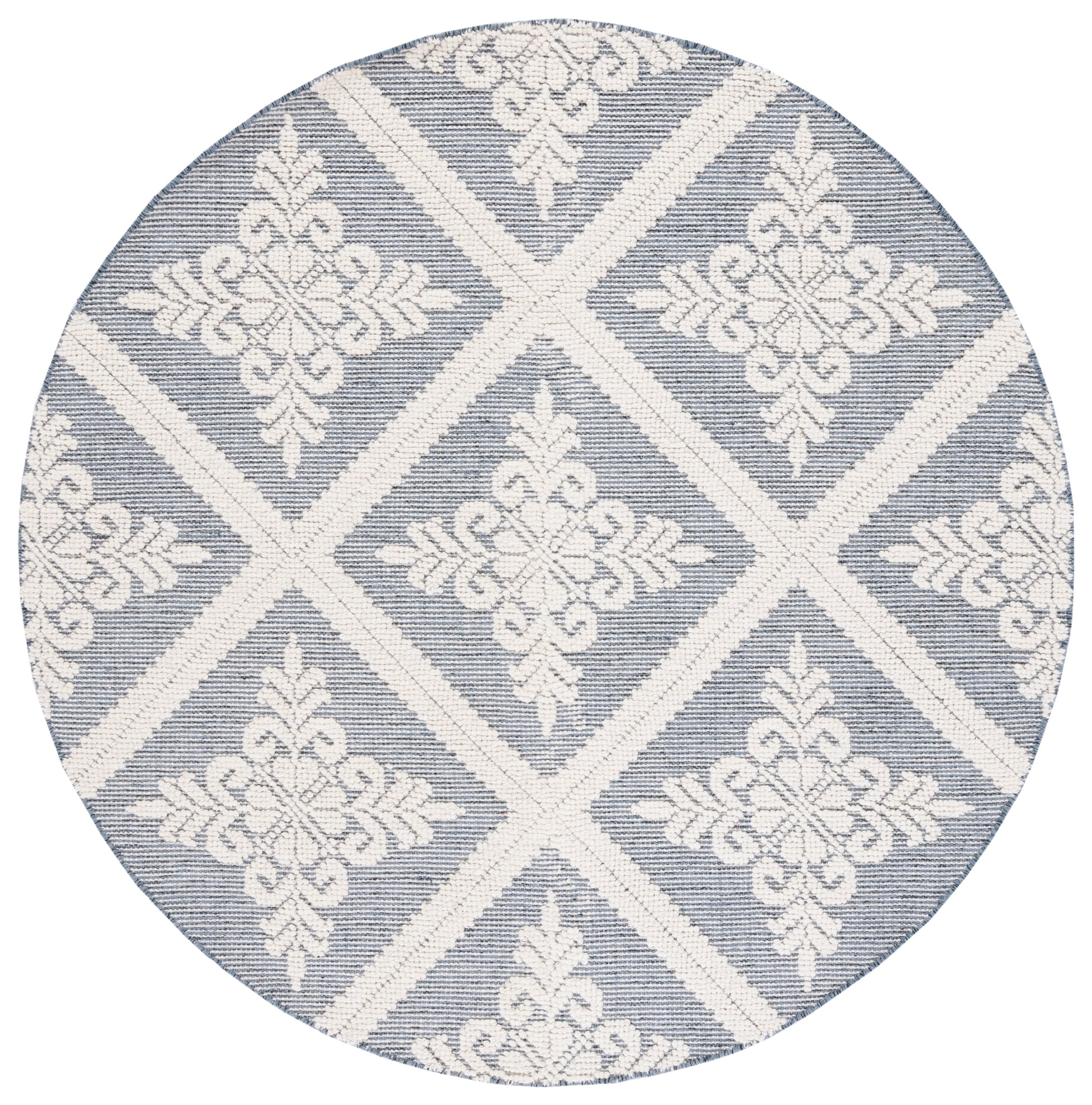 Safavieh Vermont Vrm306M Ivory/Blue Area Rug