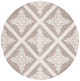 Safavieh Vermont Vrm306T Ivory/Brown Rug.