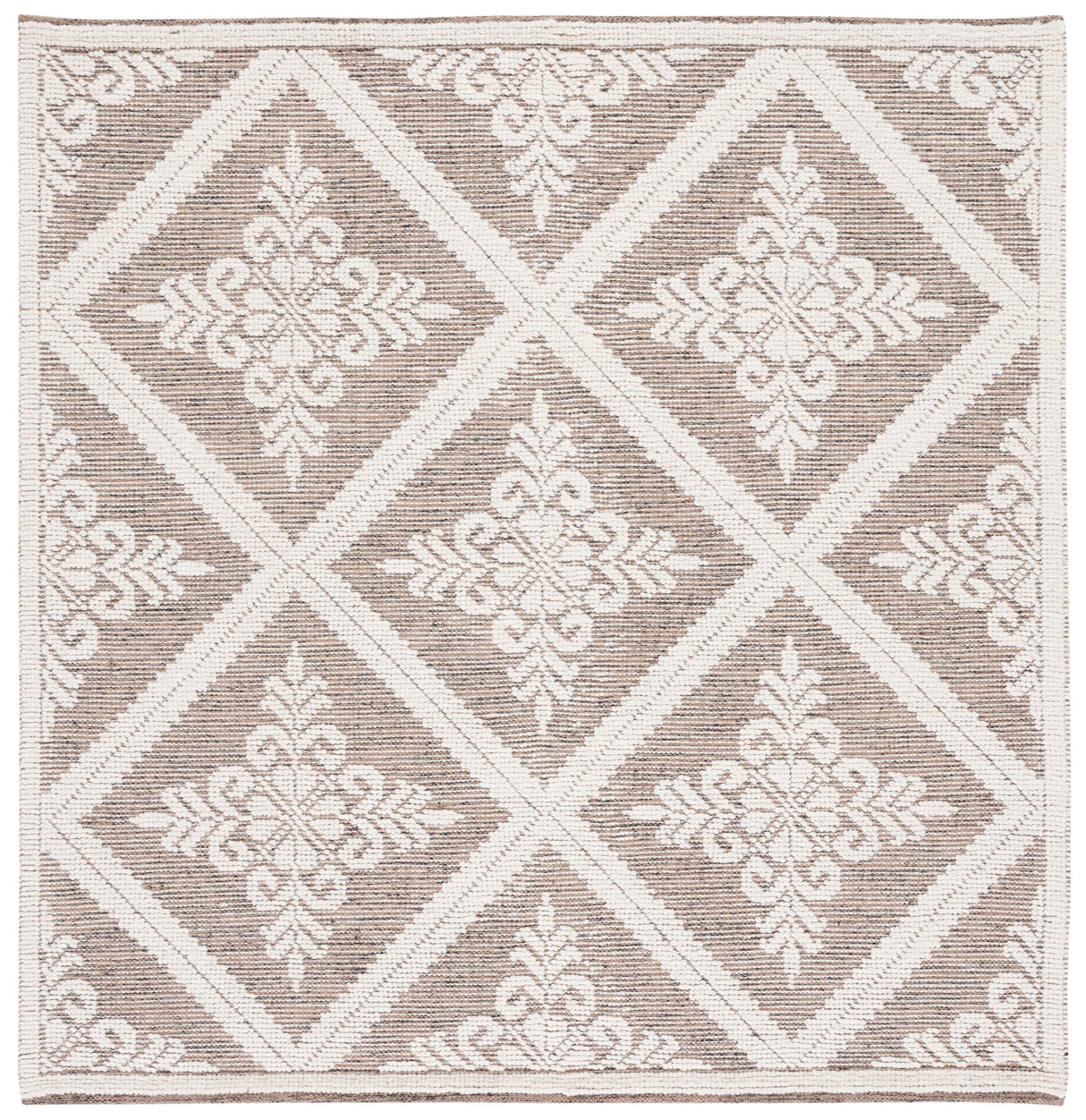Safavieh Vermont Vrm306T Ivory/Brown Rug.