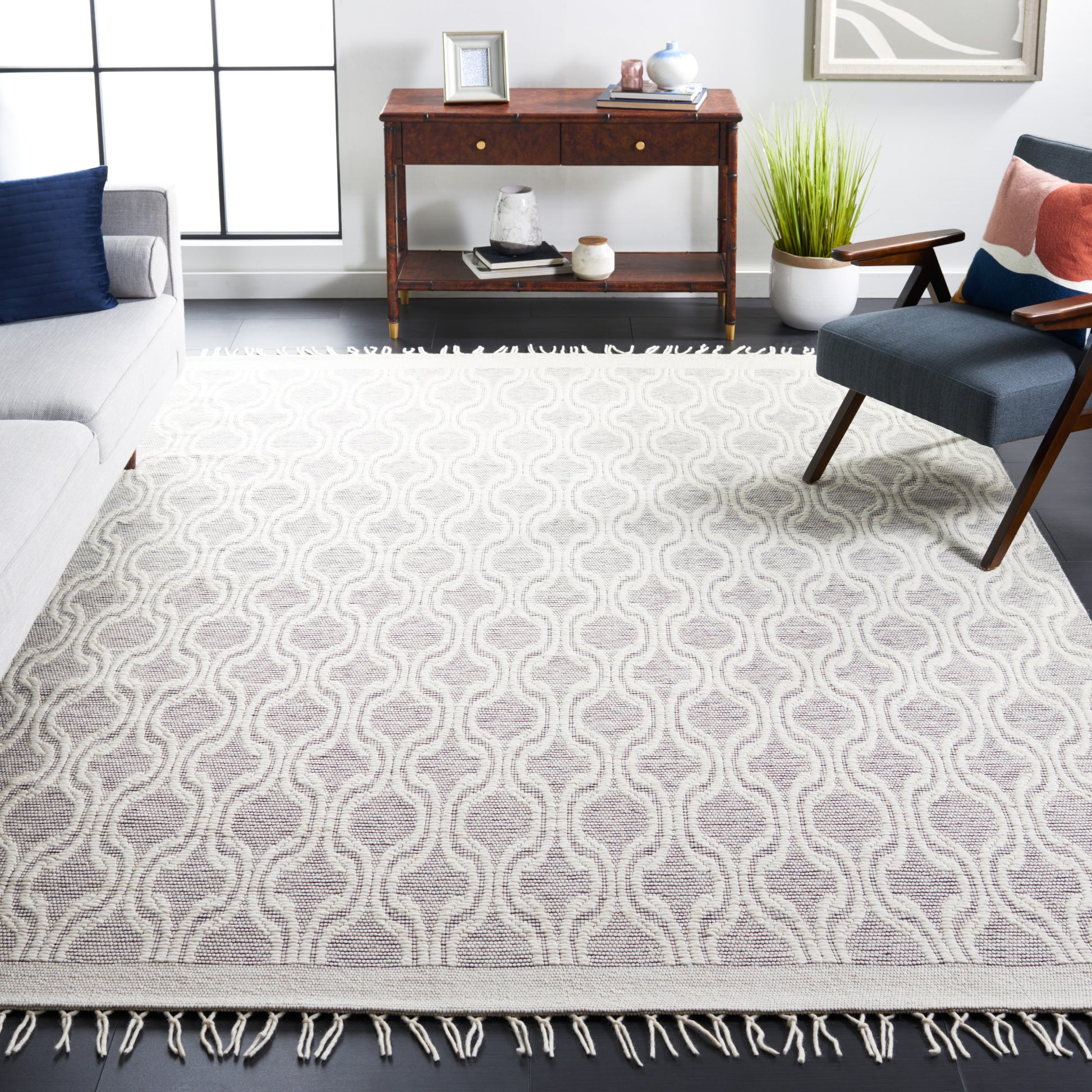 Safavieh Vermont Vrm312A Ivory Area Rug