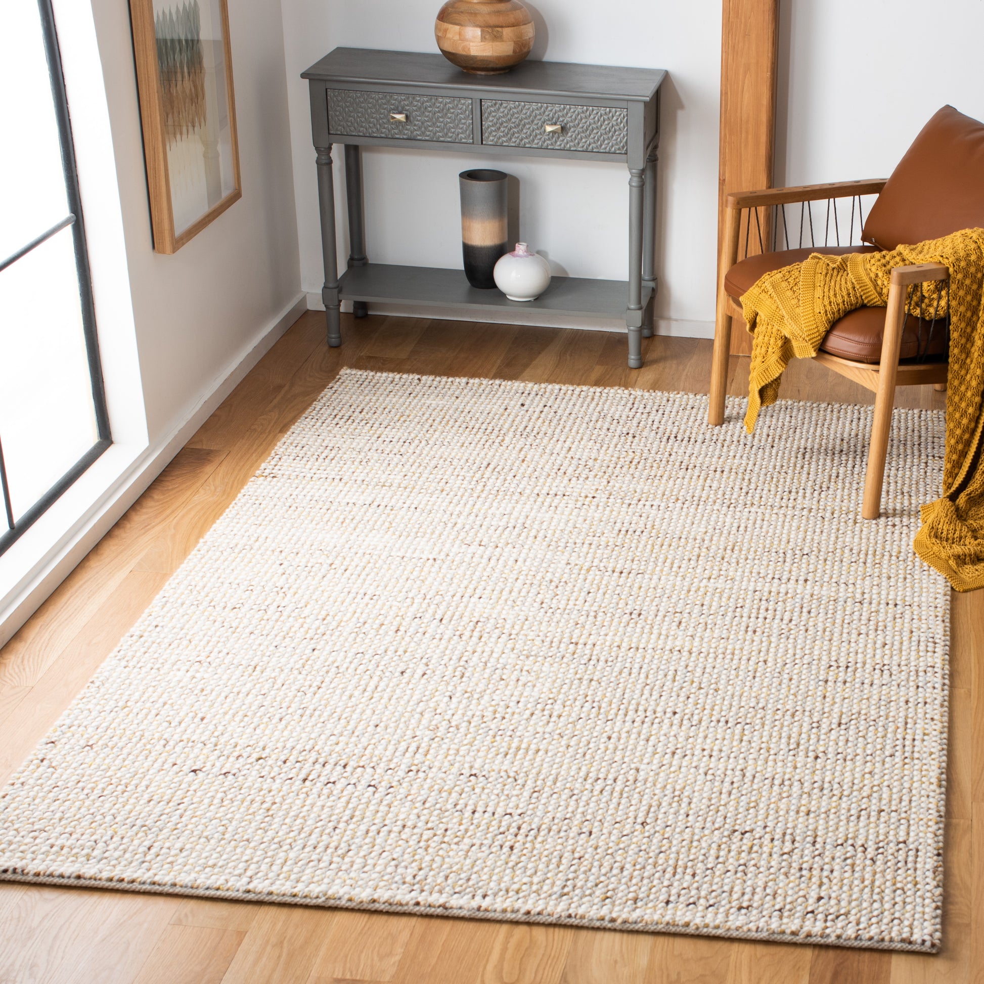 Safavieh Vermont Vrm401G Ivory/Silver Area Rug