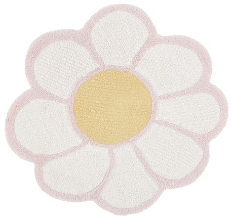 Safavieh Machine Washable Vermont Vrm476A Ivory/Light Pink Rug.