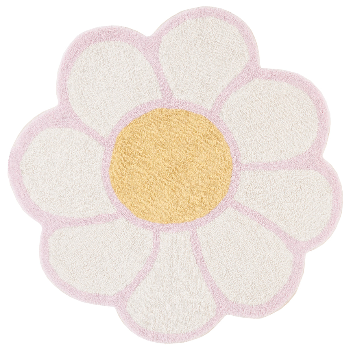 Safavieh Machine Washable Vermont Vrm476A Ivory/Light Pink Rug.
