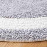 Safavieh Machine Washable Vermont Vrm477F Grey/Ivory Rug.