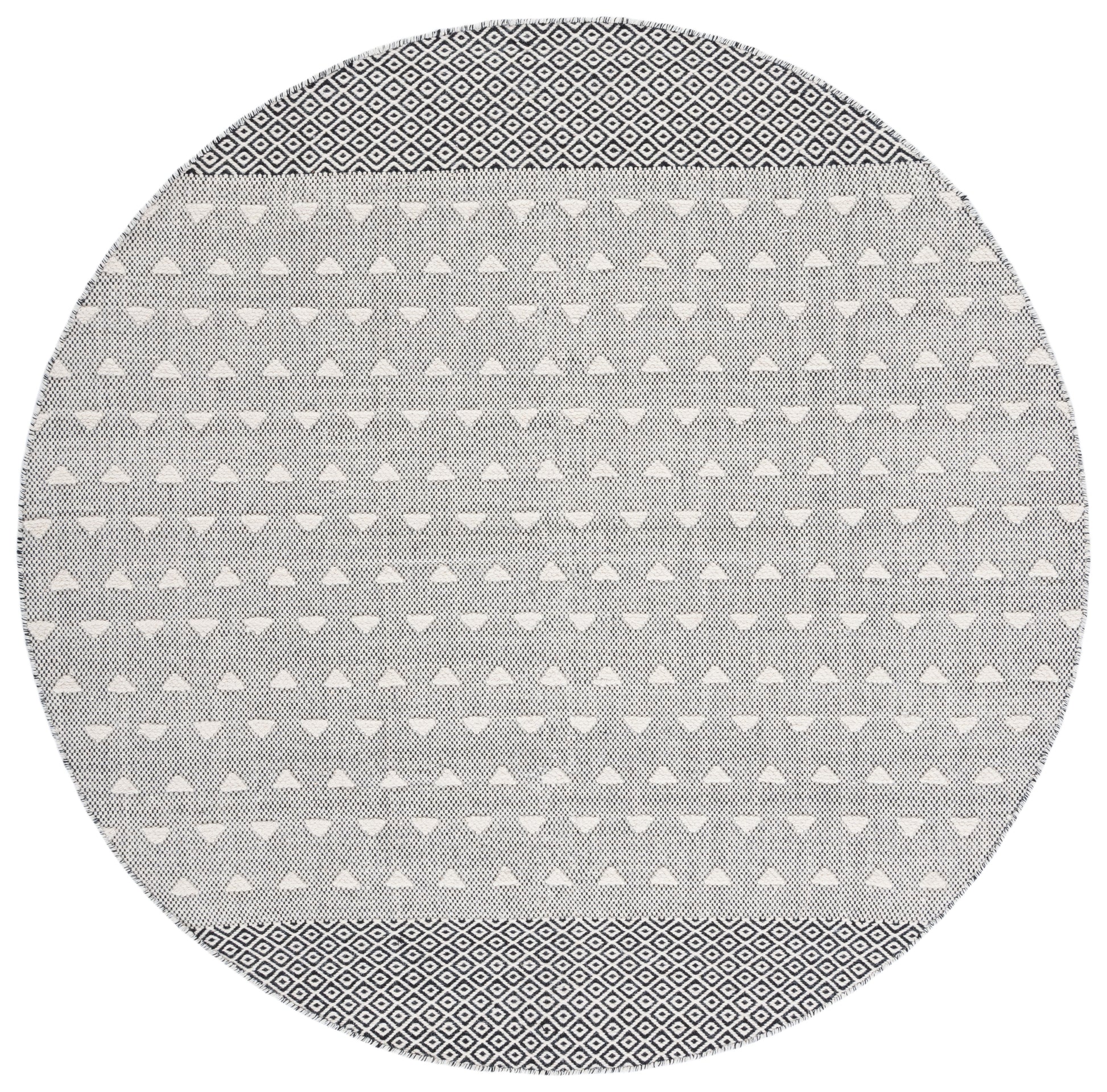 Safavieh Vermont Vrm503A Ivory/Black Area Rug