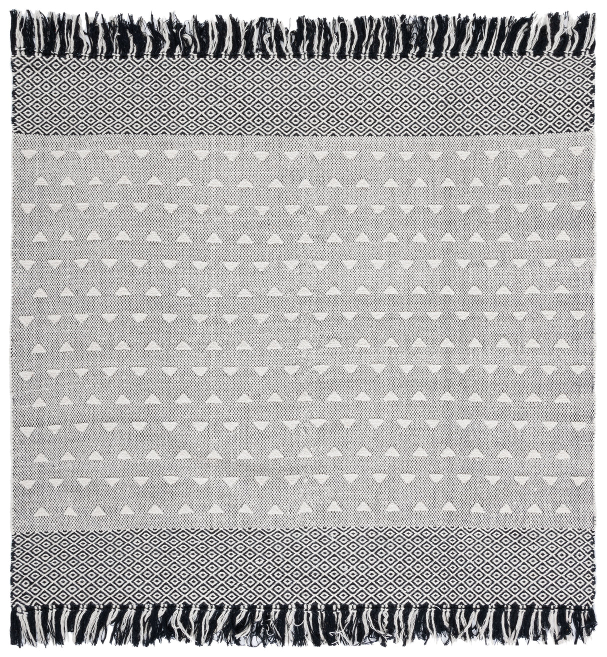 Safavieh Vermont Vrm503A Ivory/Black Rugs.