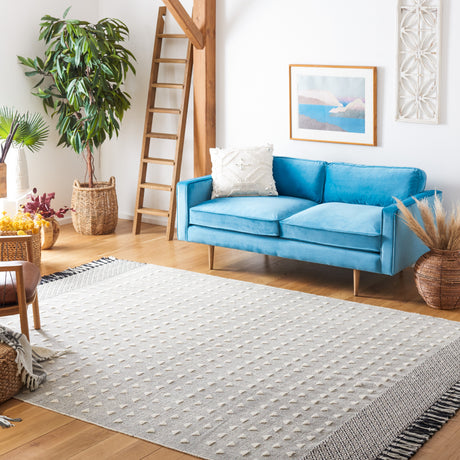 Safavieh Vermont Vrm503A Ivory/Black Rugs.