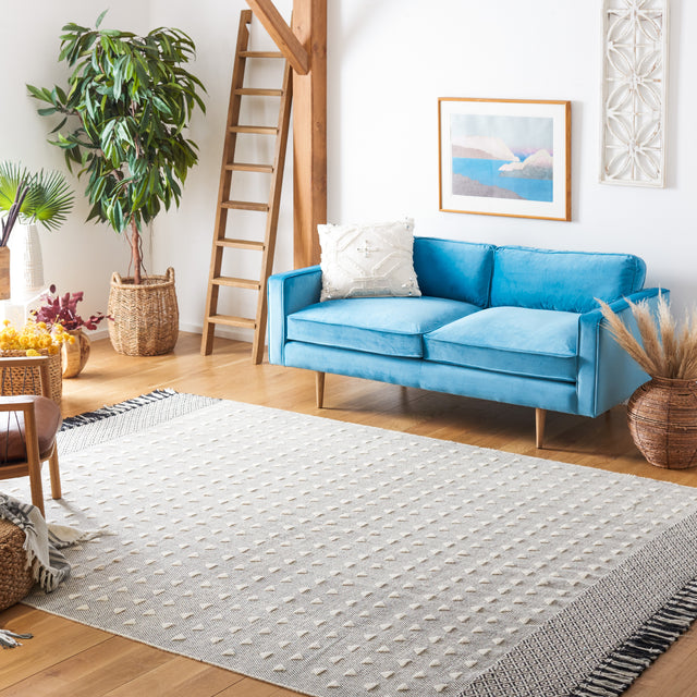 Safavieh Vermont Vrm503A Ivory/Black Rugs.