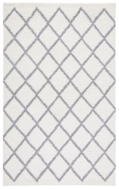 Safavieh Vermont Vrm552A Ivory/Grey Rug.