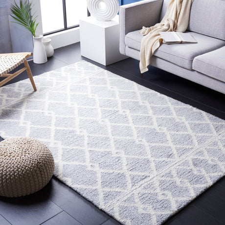 Safavieh Vermont Vrm554F Grey/Ivory Rug.