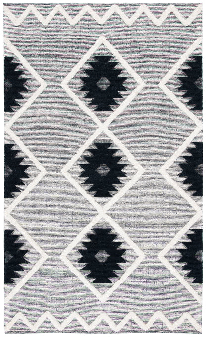 Safavieh Vermont Vrm602H Black/Ivory Area Rug