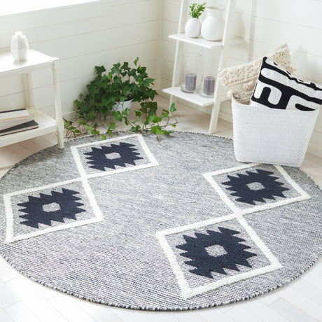 Safavieh Vermont Vrm602H Black/Ivory Rugs.