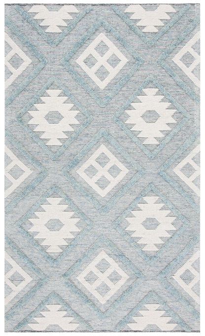 Safavieh Vermont Vrm603M Blue/Ivory Area Rug