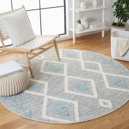 Safavieh Vermont Vrm603M Blue/Ivory Area Rug