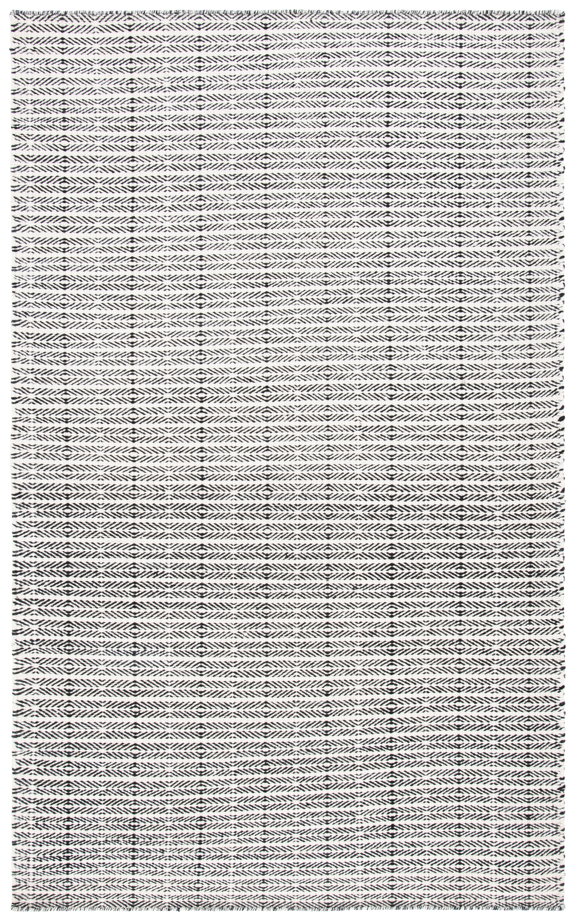 Safavieh Vermont Vrm803Z Black/Ivory Area Rug