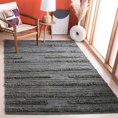 Safavieh Vermont Vrm901H Charcoal/Ivory Area Rug