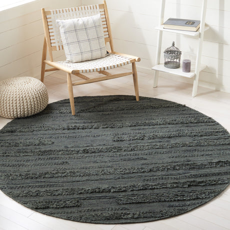 Safavieh Vermont Vrm901H Charcoal/Ivory Rug.