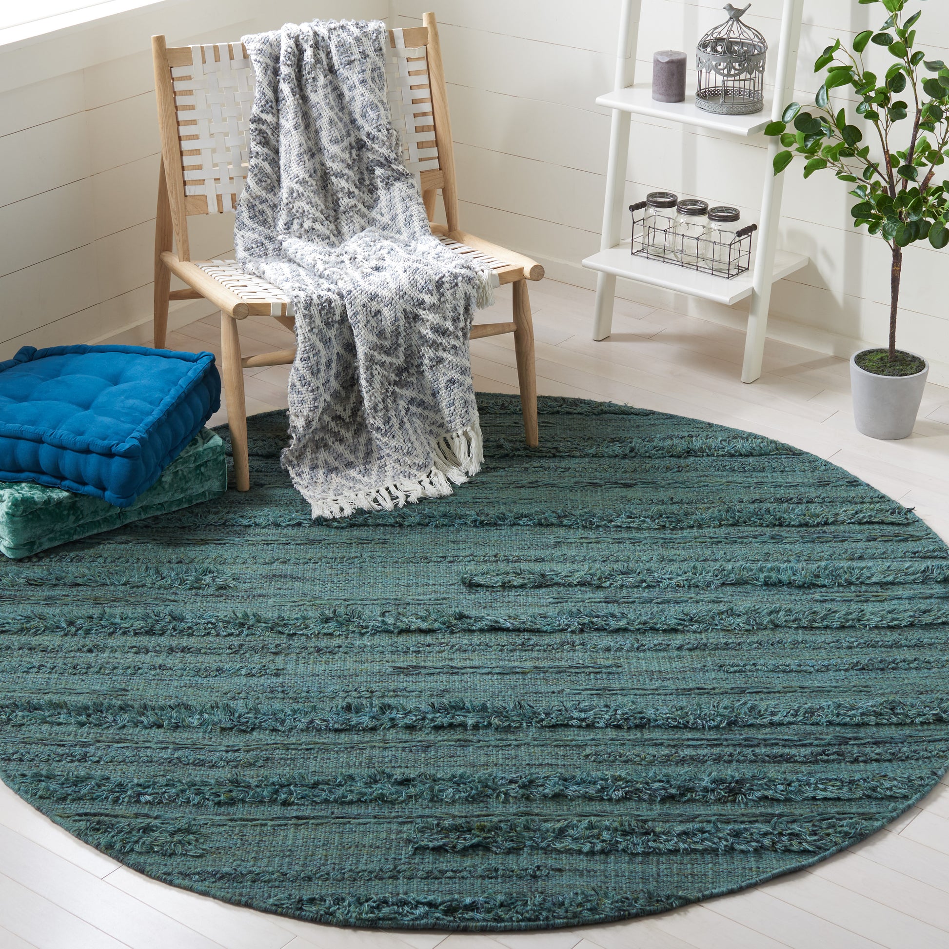 Safavieh Vermont Vrm901Y Dark Green/Black Area Rug