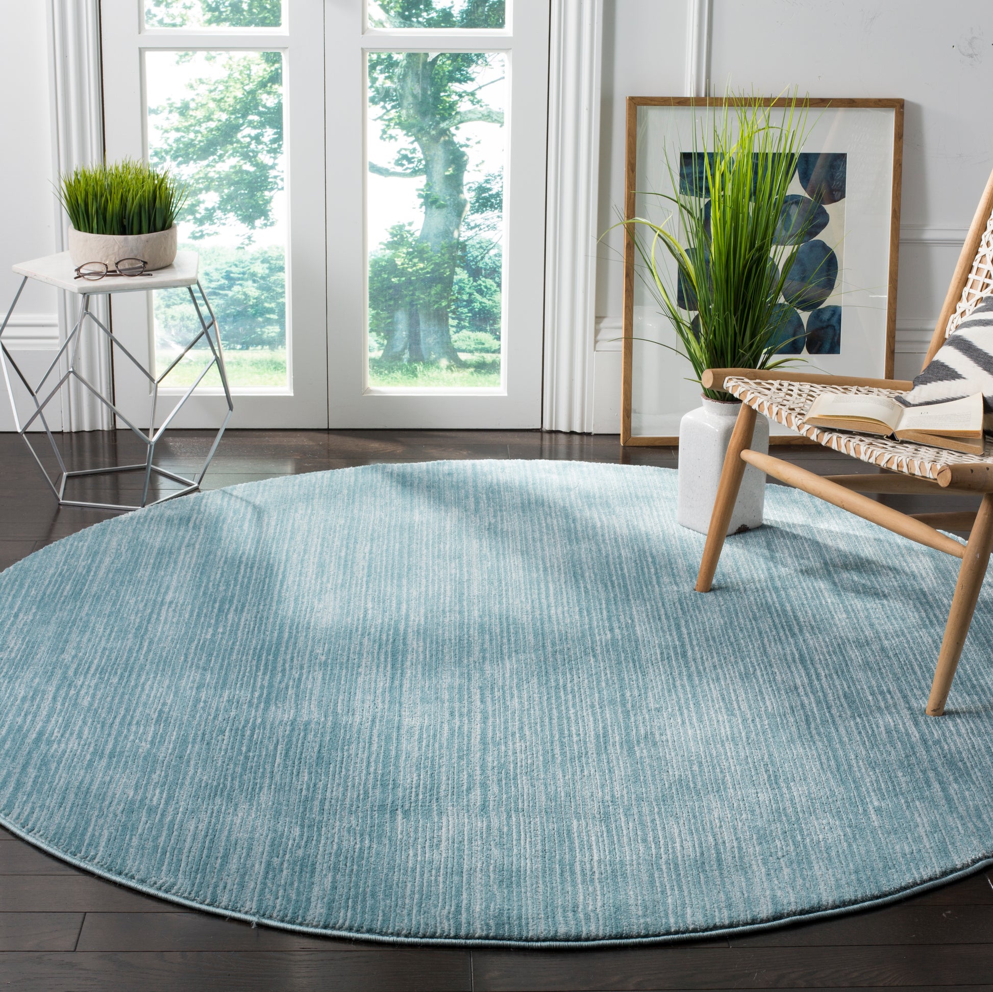 Safavieh Vision Vsn606B Aqua Area Rug