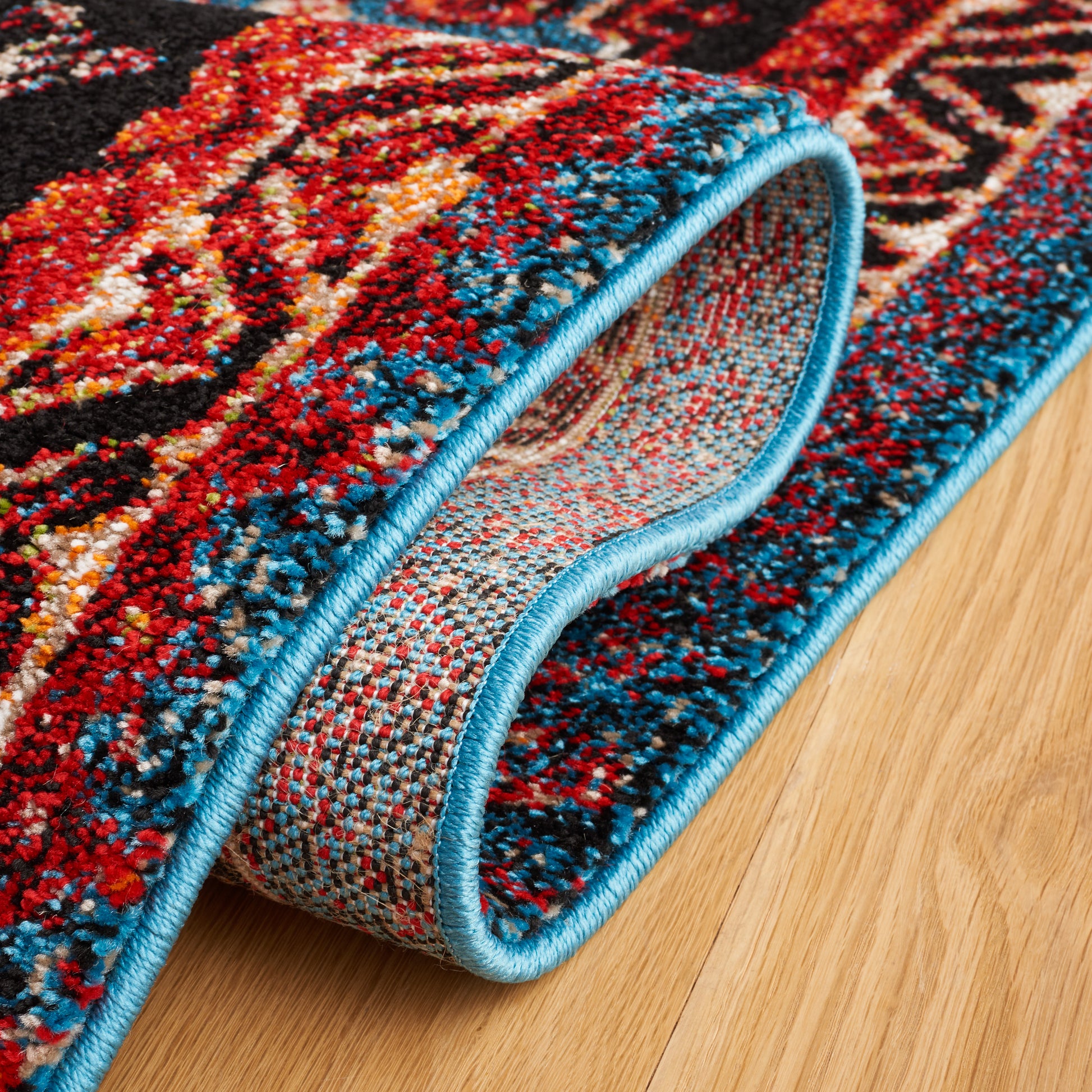 Safavieh Vintage Hamadan Vth201K Turquoise/Red Area Rug