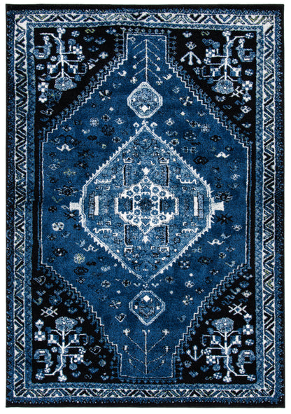 Safavieh Vintage Hamadan Vth201M Blue/Black Area Rug