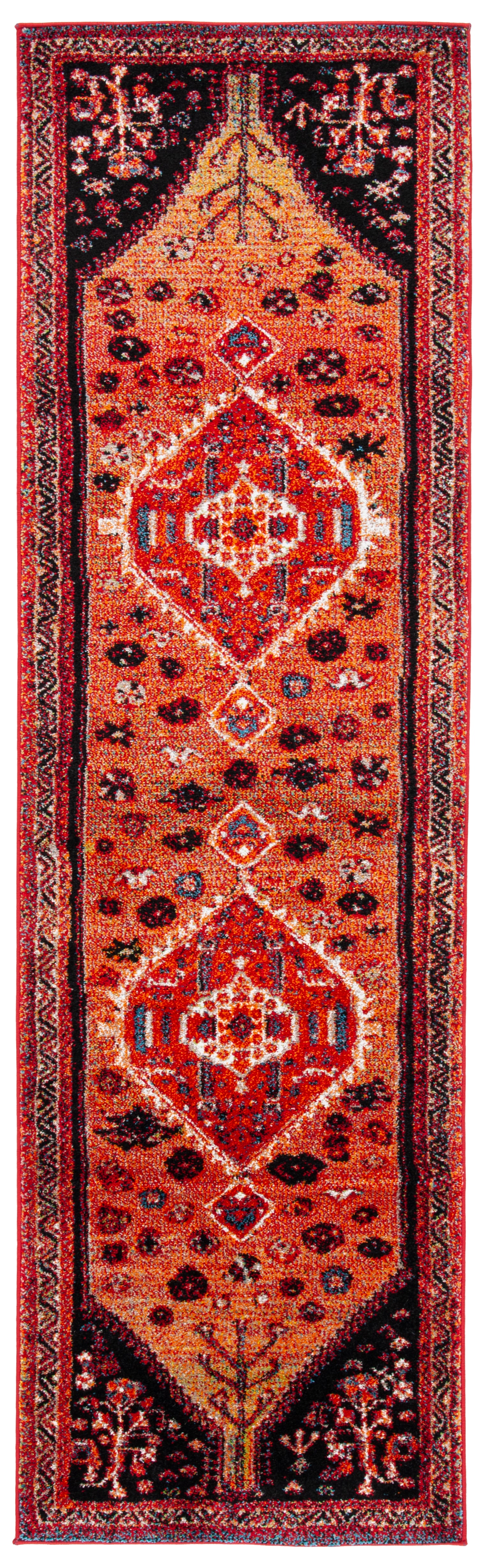 Safavieh Vintage Hamadan Vth201P Orange/Red Area Rug