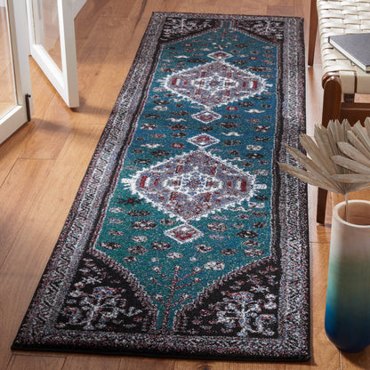 Safavieh Vintage Hamadan Vth201Y Green/Black Area Rug