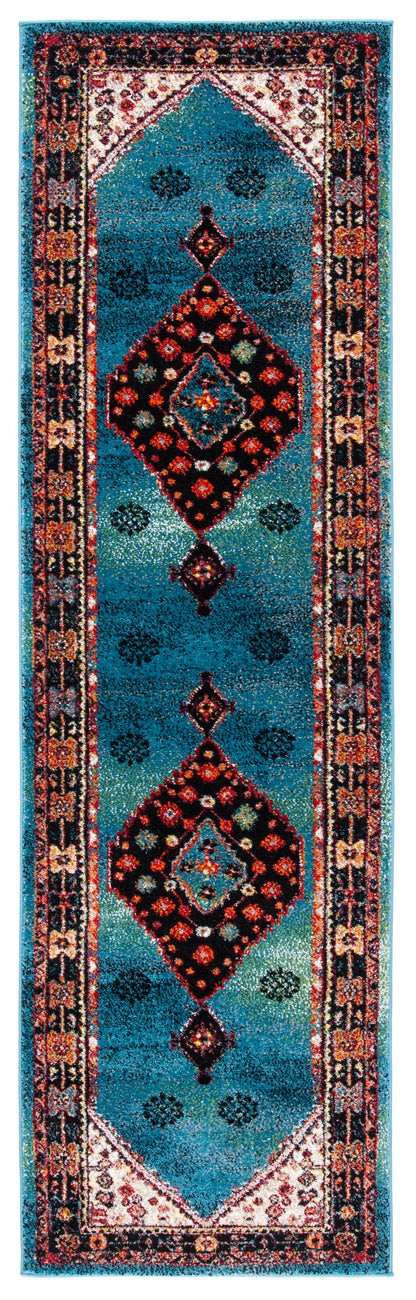 Safavieh Vintage Hamadan Vth202M Blue/Black Area Rug