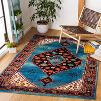 Safavieh Vintage Hamadan Vth202M Blue/Black Area Rug