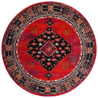 Safavieh Vintage Hamadan Vth202Q Red/Black Area Rug