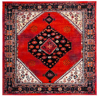 Safavieh Vintage Hamadan Vth202Q Red/Black Area Rug
