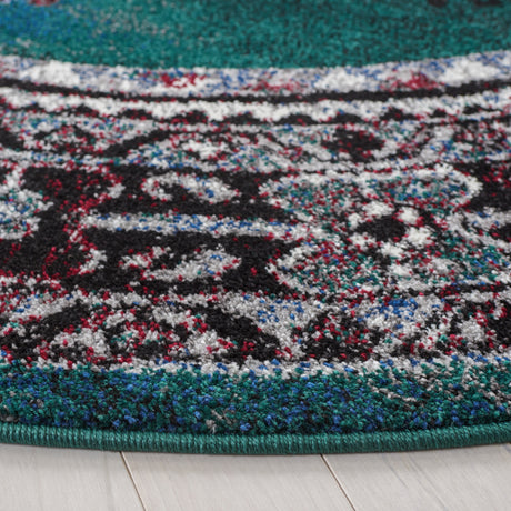 Safavieh Vintage Hamadan Vth202Y Green/Black Rugs.