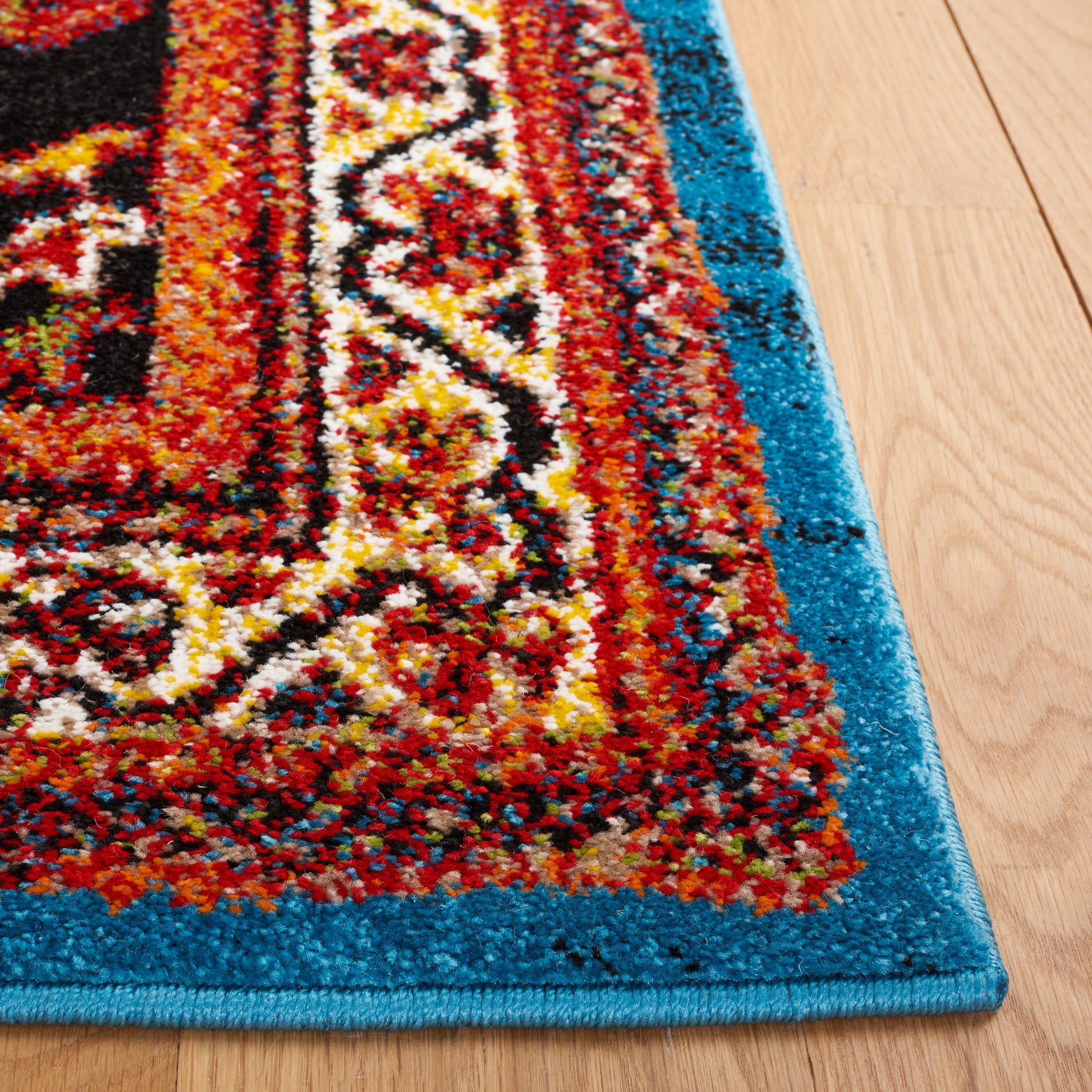 Safavieh Vintage Hamadan Vth203M Blue/Black Area Rug