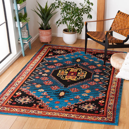 Safavieh Vintage Hamadan Vth203M Blue/Black Area Rug