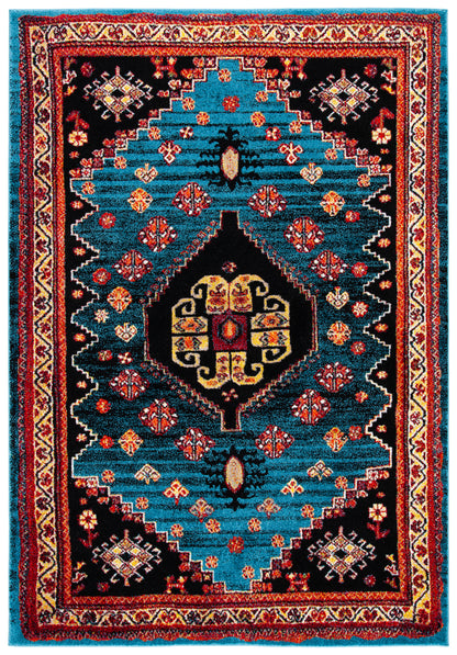 Safavieh Vintage Hamadan Vth203M Blue/Black Area Rug