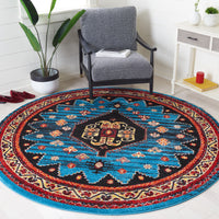 Safavieh Vintage Hamadan Vth203M Blue/Black Area Rug