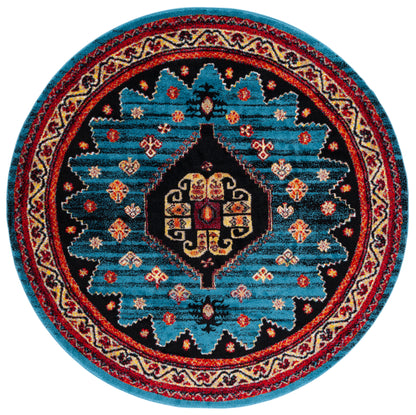 Safavieh Vintage Hamadan Vth203M Blue/Black Area Rug