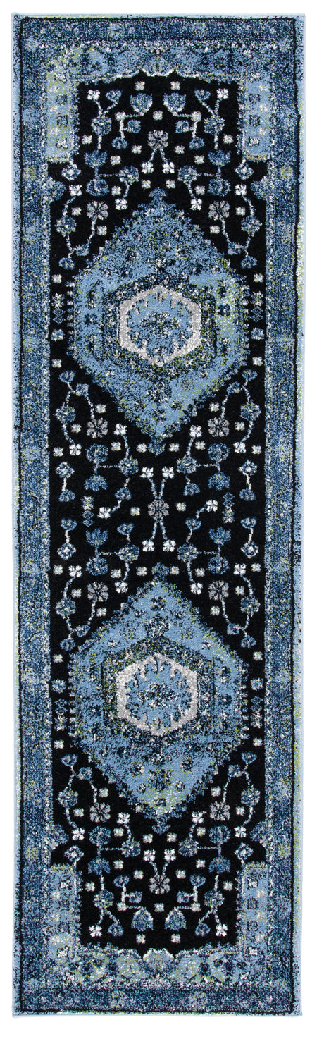 Safavieh Vintage Hamadan Vth204J Light Blue/Black Rugs.