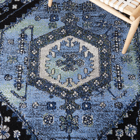 Safavieh Vintage Hamadan Vth204J Light Blue/Black Rugs.