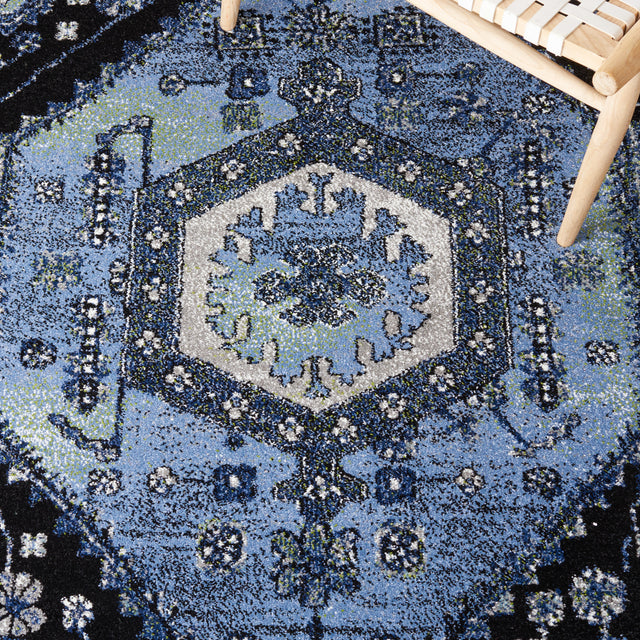 Safavieh Vintage Hamadan Vth204J Light Blue/Black Rugs.