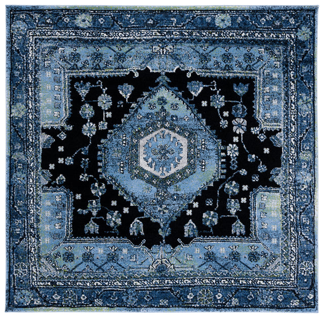 Safavieh Vintage Hamadan Vth204J Light Blue/Black Rugs.